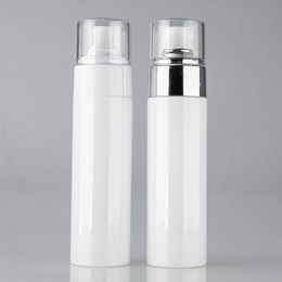 150ml White PET Sprayer Perfume Bottle 150cc Plastic Mist Spray Atomizer cosmetic Packaging fast shipping F961