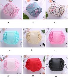 Lazy Make Up Makeup Bag Portable Travel Korea Drawstring Bulk Storage Cosmetics Dual Magic Bags Artist Wash Bags Organiser 12 Colours