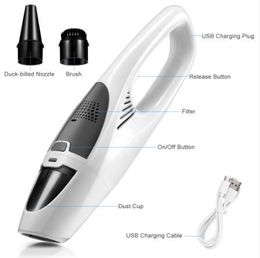 Mini USB Handheld Dust Car Vacuum Cleaner Home Rechargeable Strong Suction Vaccum Cordless Portable Car Tools Auto Accessories