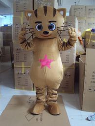 2018 High quality hot Coffee cat Mascot Costume Adult Character Costume mascot As fashion free shipping