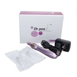 Electric Rechargeable Dr Pen Derma Pen M7-W Micro Needle Roller Eyeline Lips Makeup Skin Care Rejuvenation Anti Acne Wrinkle Eye Bags