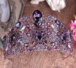 Bridal headwear Baroque color Air crown sells for a wedding dress accessories headwear.