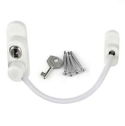 New High Quality 1pc Window Door Restrictor Child Baby Safety Security Cable Lock Catch Wire Window And Door Security Restrictor