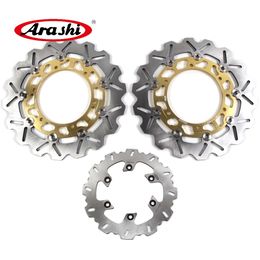 ARASHI For YAMAHA XJ600S DIVERI 1998-2003 CNC Front Rear Brake Rotors Disc Disc XJ 600S 1999 2000 2001 2002 XJ 600 S XJ600N