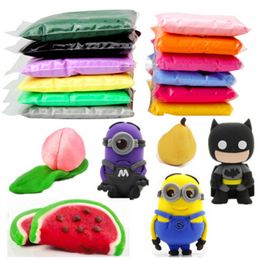 Factory Price Wholesale 12 pcs/lot 20g DIY safe and nontoxic Malleable Fimo Polymer Clay playdough Soft Power play dough gifts for children
