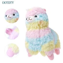 Lama Alpacasso Doll Cotton Stuffed Animal Toys Rainbow Amuse Alpaca Plush Toy S Size #330