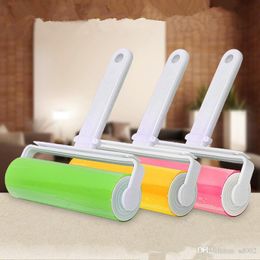 Plastic Lint Sticking Roller Reusable Washable Cleaning Dust Remover Rollers For Pet Clothes Hair Sticky Tools 3 6rr ff