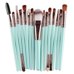 15Pcs Cosmetic Makeup Brushes Set Powder Foundation Eyeshadow Eyeliner Lip Make Up Brush maquiagem by DHL