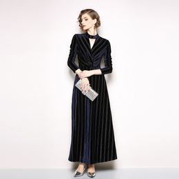 abito lungo elegante invernale