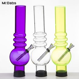 Wholesale Plastic Mask Straight Pipe Nozzle Smoking Accessories with Eject Bowl For Gas Mask Fits Standard Masks Bong Dab Rig Hookah