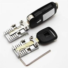 HUK Multi-Function Universal Auto or House Key Machine Fixture Clamp Locksmith Tools287t