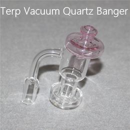 Quartz Terp Vacuum Banger Nail Carb Cap Sundries Domeless Slurper Up Oil Nails Smoking Hand Pipes