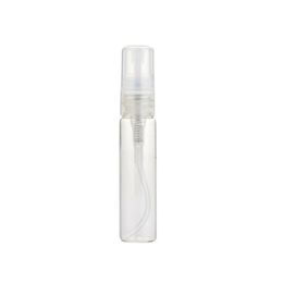 10ML Mini Refillable Clear Glass Perfume Sample Empty Bottle 10CC Cosmetic Pump Atomizer Vial Tube LX1178