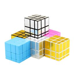 Magic Cubes 3x3x3 Professional Mirror Magic Cast Coated Puzzles Speed Cube Toys Twist Puzzle DIY Educational Toy for Children