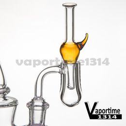 Orion Smoking Accessories Quartz Banger & Colour Carb Cap OD: 20mm Flat Top Round Bottom Male Female Glass Bong Water Pipe Dab Oil Rigs 721