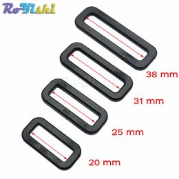 100pcs/lot Plastic Loops Looploc Rectangle Rings Adjustable Buckles For Backpacks Straps