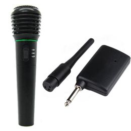 2 in 1 Wired & Wireless Handheld Microphone Wireless & Wired Microphone Receiver Unidirectional