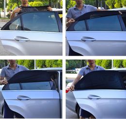 Car Sun Shade Cover Window Uv Blind New Rear Universal One Sun Shade Side Cover Car Protection Pair HHA65