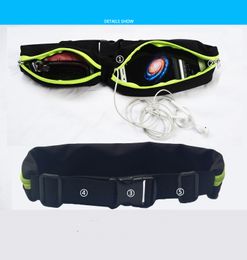 Waterproof Sport Gym Waist Bag Case For iPhone x 7 6 S Plus 5S SE For Samsung Galaxy S6 S7 Outdoor ShockProof Cover with opp retail package