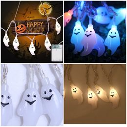 2.5m 20 LED Ghost Led String Lights Lamp For Halloween Party Decor Halloween Led String Light Dance Party Hallowen Decoration