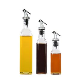 Dust Proof Thicken Oil Bottles Clear Lead Free Glass Sauce Vinegar Bottle For Home Kitchen Accessories 3 2yt3 ff