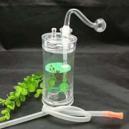 Glass Pipes Smoking Clear Burner Water Hookah Pipe Popular funds in Europe and America