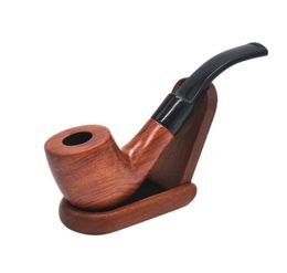 New creative mahogany pipe, sandalwood smoking set, portable portable pipe for men
