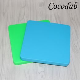 Big Square Boxes Wholesale Silicone Non Stick 200ml Pizza Wax Jar Silicon Jars Dab Vaporizer Oil Containers