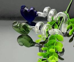 new Color spiral peach pot ,Wholesale Bongs Oil Burner Pipes Water Pipes Glass Pipe Oil Rigs Smoking
