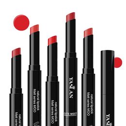 Moisturizing Lipstick Long Slim Size Lipgloss Mini Lip sticks Makeup Kit Waterproof Portable Makeup Set 8 Color DHL free
