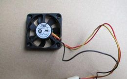 Original T&T 4010M12C NF3 DC12V 0.16A 40*40*10MM 4 cm 3 wire cooling fan