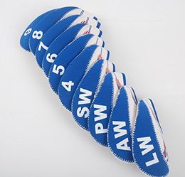 Golf Club Head Cover US Flag Neoprene Wedge Iron Protective Headcover