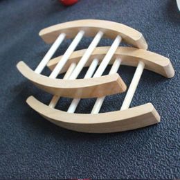 Wooden Natural Bamboo Soap Dish Wooden Soap Tray Holder Storage Soap Rack Plate Box Container for Bath Shower F20173273