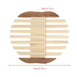 1pcs Cup Mat Wooden Fish&Apple Shape Coaster Holder Heat Insulation Dish Pot Placemat Kitchen Dining Portable insulation pad