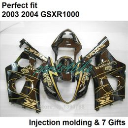 Hot sale fairings set for SUZUKI GSXR 1000 K3 2003 2004 fairing kit GSXR1000 03 04 bodywork GSXR1000 TR23