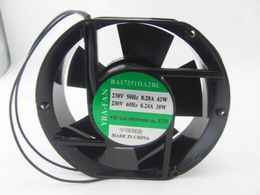 Axial fan 172*150*51MM BA1725HA2BL 220V 17CM double ball electric cabinet fan cabinet fan