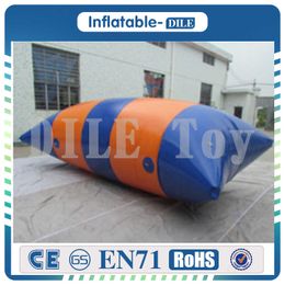 Free Shipping Door To Door Summer water park equipment Water Fun inflatable water catapult blob,Inflatable Jumping Bag with Free Pump