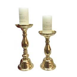 Metal Candle Holders Flower Vases Gold Candelabra Fashion Wedding Table Candle Stand Exquisite Candlestick Tabletop vase Home Decor
