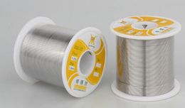 1PCS High Purity Lead Soldering Wire 0.6mm 0.8mm 1mm 750g 63/37 Rosin Core Tin Solder Wire Soldering Welding Flux 2.2% Iron Wire Wheel