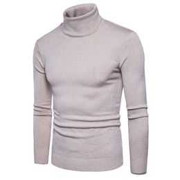 Sweaters New 2017 Winter Mens Sweaters And Pullovers Men Turtle Neck Brand Sweater Male Outerwear Jumper Knitted Turtleneck Sweaters XXXL