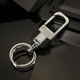 Design Cool Luxury Key Chain Creative Metal Car Key Ring Fashion Hot Bag Charm Accessories High-end Concise Keychain