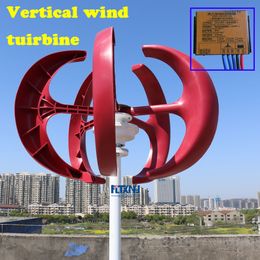 generator charge controller Australia - 1.3m start up 400w 12v24v vertical wind turbine generator with MPPT charge controller for home use