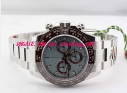 Watch Men Stainless Steel Bracelet DAYDATE Platinum 116506 40MM Automatic mechanical movement MANS WATCHES Wristwatch