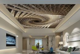 custom 3d wallpaper ceiling Geometric art modern living room mural photo wall 3d ceiling home improvements 3d ceiling wallpaper murals