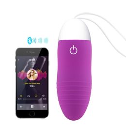 Android IOS Smart Phone App Vibrator Bluetooth Wireless Sex Toy Remote Control Mini lovely Jump Egg Sex Products Massager Kegel D18111501