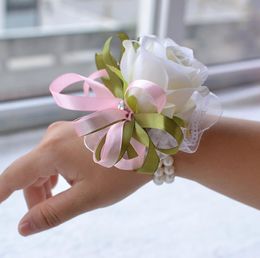 Wedding supplies factory wrist flower wedding supplies wholesale agent