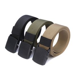 Men Belts Strengthen Thicker Belt Outdoor Equipment Army Tactical Wrist Band