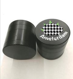 The New Mini Zinc Alloy Metal Leaf Tobacco Grinder 4 Layer Plate for Broken Tobacco Grinder