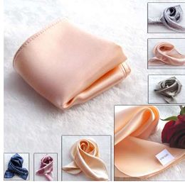 Natural eco-friendly delicate pure silk handkerchief pocket towel beauty hand towel hanjin squareinto sudaria