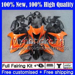 Body For SUZUKI Hayabusa GSXR1300 08 09 10 11 19MY29 GSX R1300 12 13 14 15 Orange black GSXR 1300 2012 2013 2014 2015 Fairing Bodywork